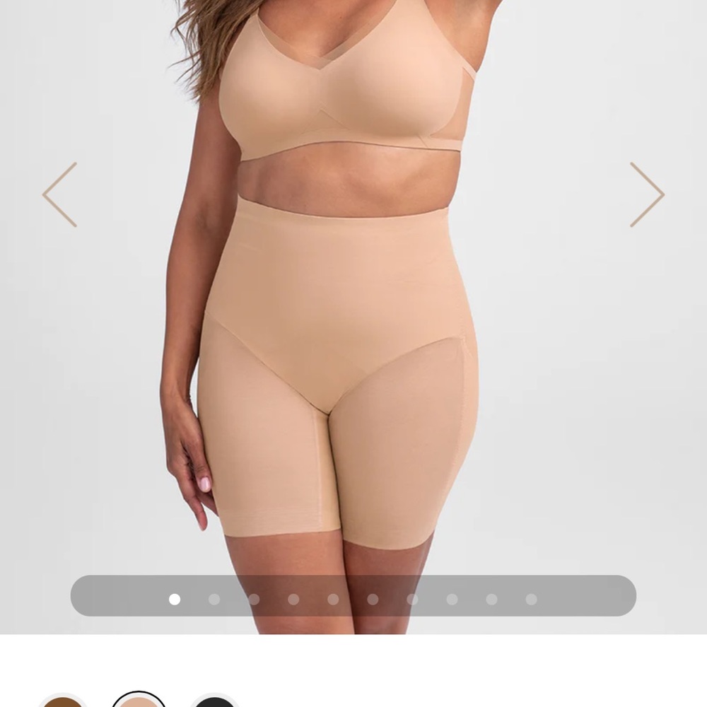 Honeylove L sand Mid-waist shorts Shapewear